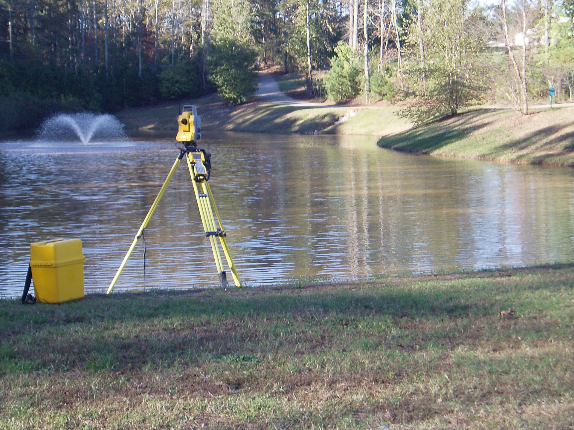 boundary survey equipment